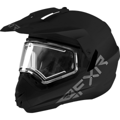 [Color:::Black] FXR Torque X Prime Helmet W/ Elec. Shield and Sun Shade