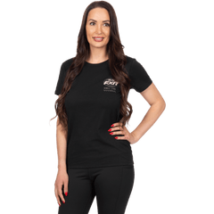 [Color:::Black / Army] FXR Womens Worldwide Premium T-Shirt