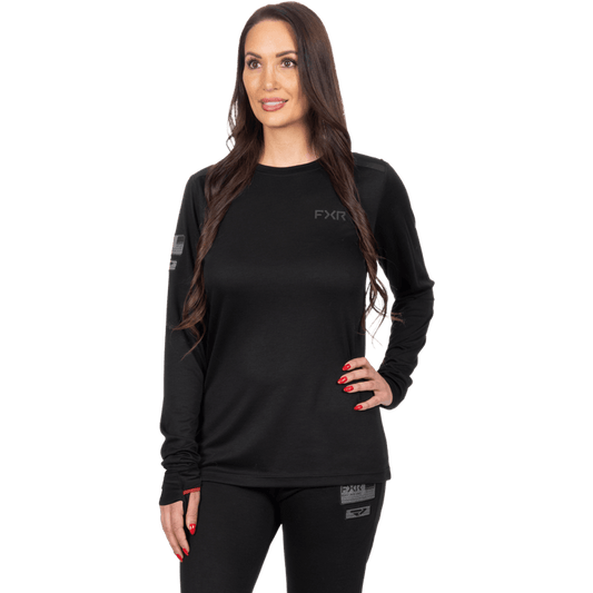  FXR Womens Vapor Merino Longsleeve Base Layer Shirt