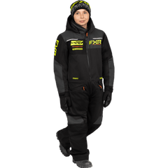 [Color:::Black / HiVis / Orange] FXR Youth Revo Monosuit