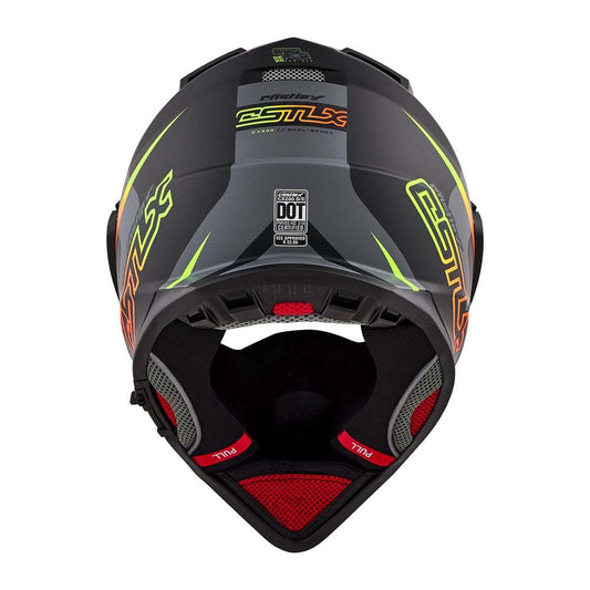  Castle X CX200 Trek Dual Sport Helmet with Dual Lens Shield