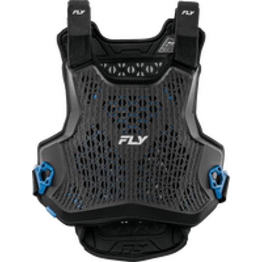FLY RACING BLUEPRINT RCH-1 CHEST PROTECTOR Black vest front