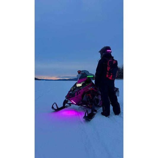 LJE Pink WhiteOut Safety Light for Polaris/Universal Pink1