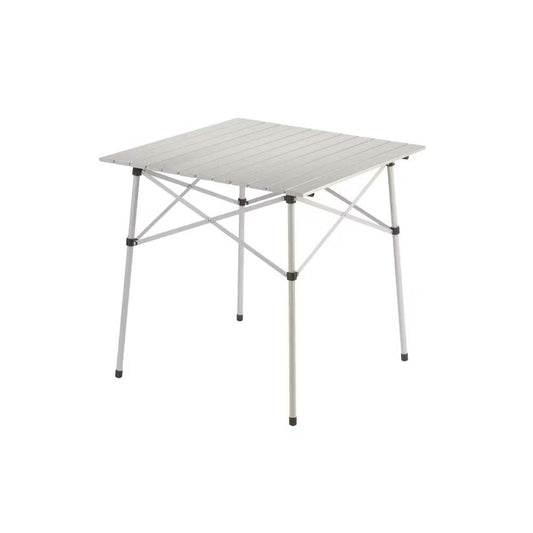 Coleman Compact Roll-Top Aluminum Camping Table Silver