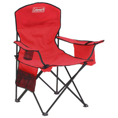 [Color:::Red] Coleman Cooler Quad Chair