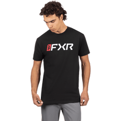 [Color:::Black / Red] FXR Mens Mitered Premium T-Shirt