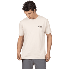 [Color:::Sand / Black] FXR Mens Worldwide Premium T-Shirt
