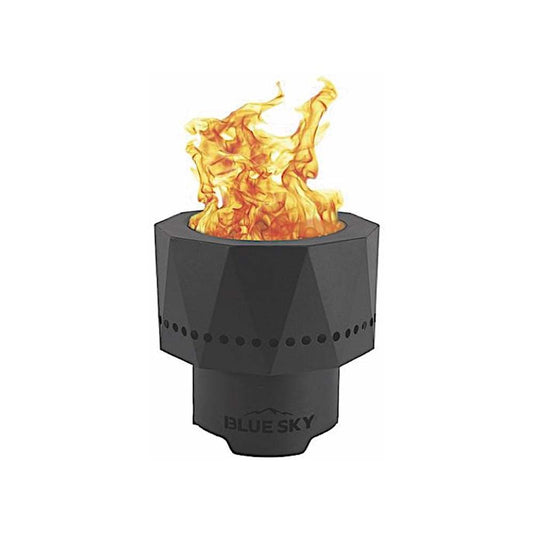Blue Sky Pike Ultra Portable Steel Smokeless Fire Pit With Carrying Bag