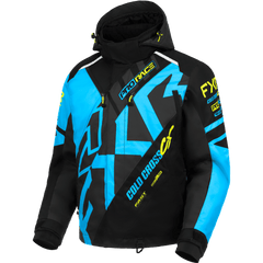 [Color:::Blue / HiVis / Black] FXR Mens Cold Cross CX Jacket