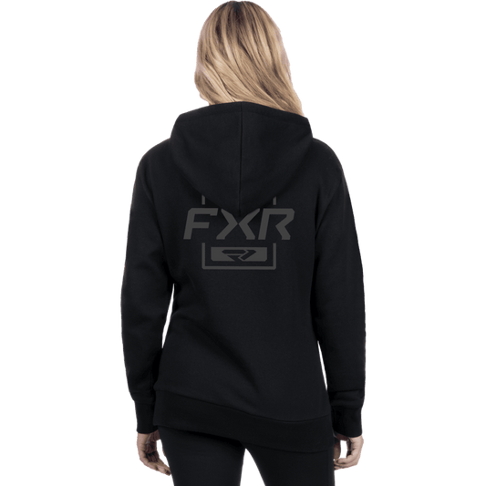  FXR Womens Mitered Cotton Pullover Hoodie