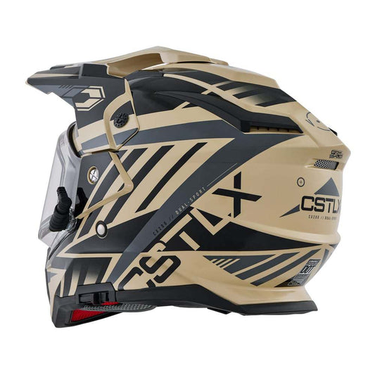  Castle X CX200 Void Dual Sport Helmet with Electric Dual Lens Shield