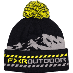 [Color:::Black / HiVis] FXR Mountain Beanie