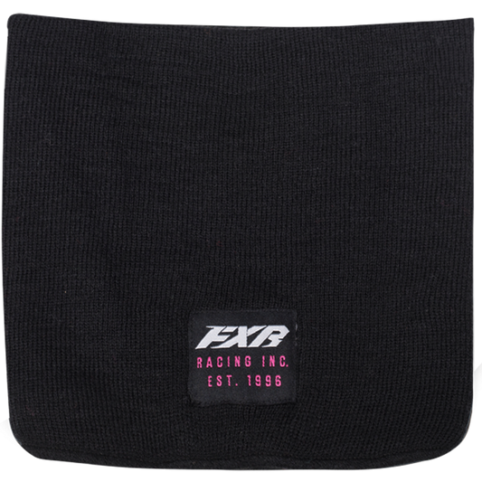 FXR Infinite Neck Warmer Black-Electric Pink