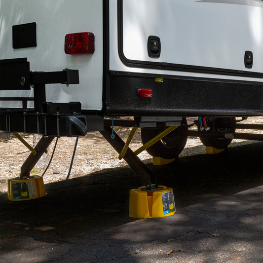 Camco Stabilizer Jack Support yellowjack