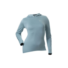 DSG Women's Juniper Hooded Shirt-Dusty Teal