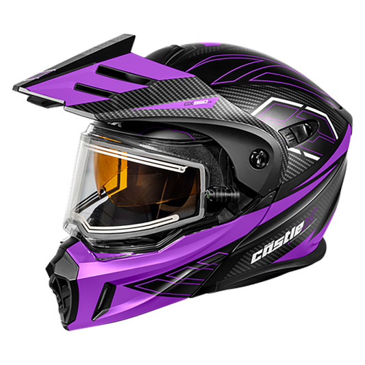  Castle X CX950 V2 Fierce Modular Dual-Sport Helmet W/Electric Lens Shield
