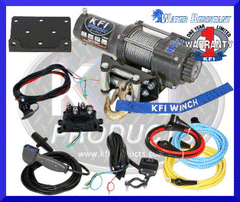 KFI 2500lbs KFI ATV Winch Kit Kit