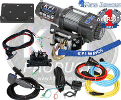KFI 3000lbs KFI ATV Winch Kit Kit