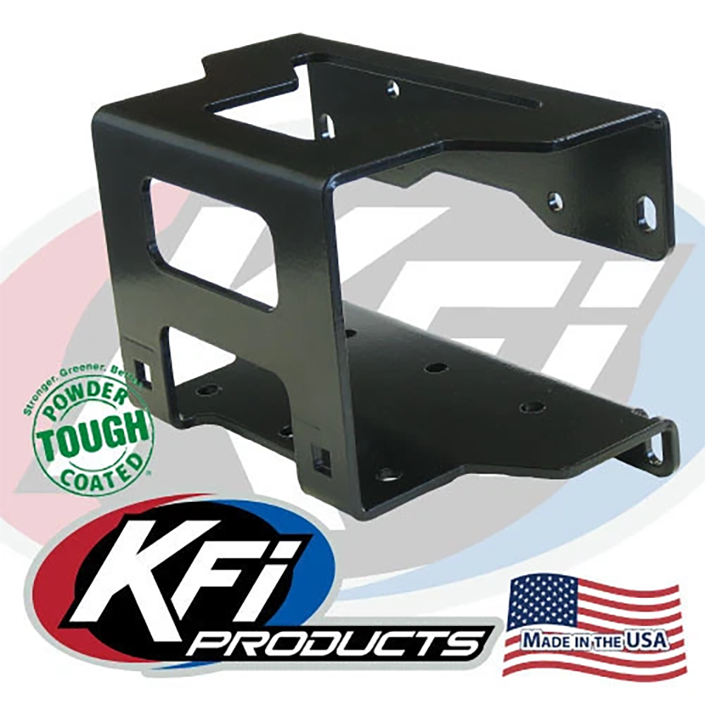 KFI Polaris Hawkeye & 2008-2010 Sportsman 300 and 400 Winch Mount - 100590