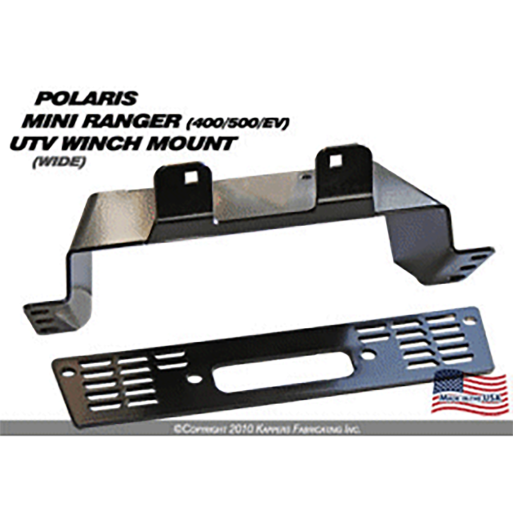 KFI Polaris Mini Ranger 400 500 EV Winch Mount (Standard) - 100820