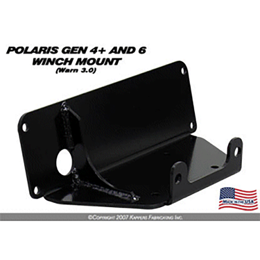 KFI Sportsman GEN4+ and GEN6 Winch Mount (Warn 3.0) - 100230