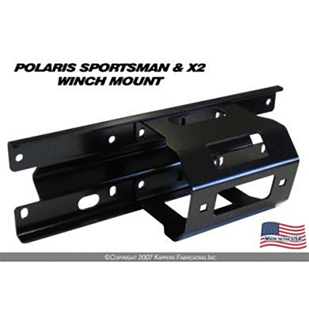 KFI 2005-2010 Polaris Sportsman/X2 Winch Mount - 100440