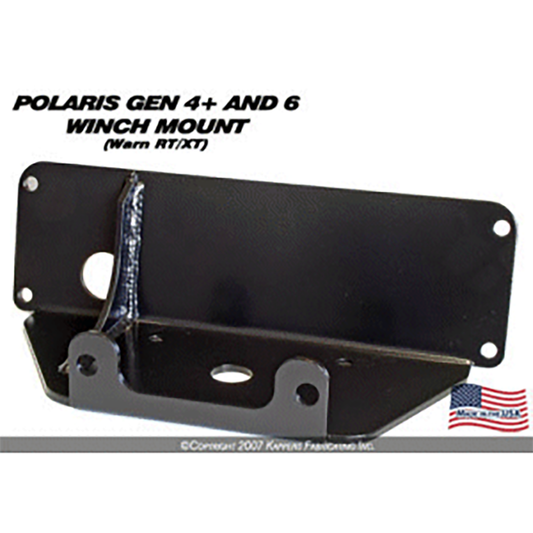 KFI Sportsman GEN4+ and GEN6 Winch Mount (Warn RT/XT) - 100300