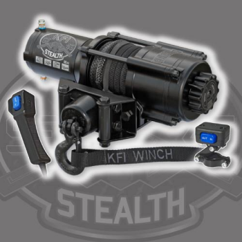 KFI PRODUCTS Stealth 4500lb Synthetic KFI Winch - SE45