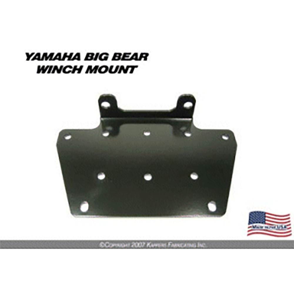 KFI 2000-2006 Yamaha Big Bear 400 Winch Mount - 100330