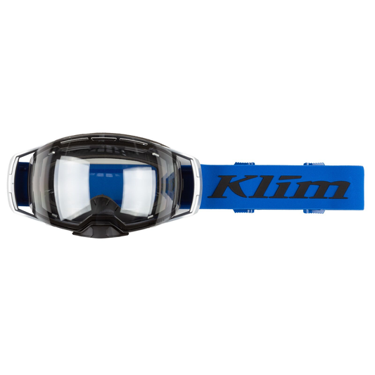 Klim Aeon Goggle Tech Electric Blue Lemonade With Photochromic Clear To Smoke Lens