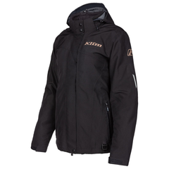 [Color:::Black - Rose Gold] Klim Women's Allure Jacket