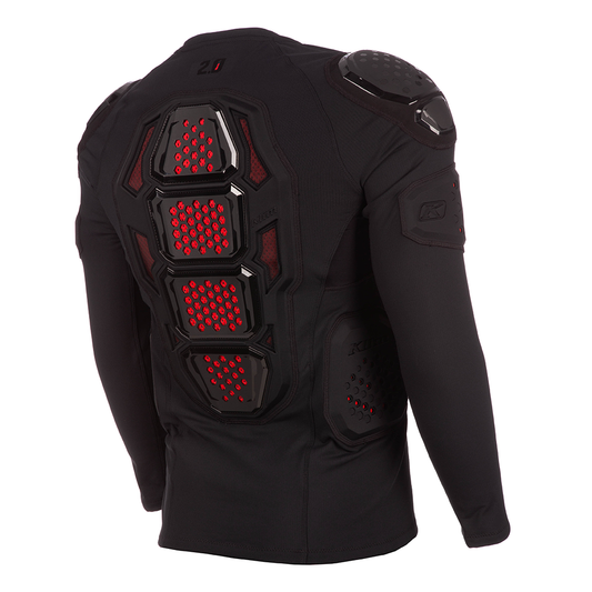 Klim Aggressor Armored Shirt 2.0 W/Back Pad Black