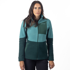 [Color:::Green-Blue Slate - Rain Forest] Klim Women's Darby Canyon Fleece Jacket