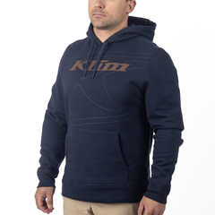 Klim Glens Peak Pullover Hoodie Dress Blues - Cocoa Brown1