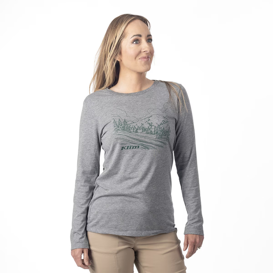  Klim Women's Haven Tri-Blend LS Tee