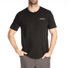[Color:::Black - Russet Orange] Klim Hawley Tri-Blend Tee
