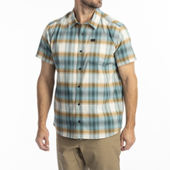 [Color:::Mineral Blue - Golden Brown] Klim Nero Stretch Shirt