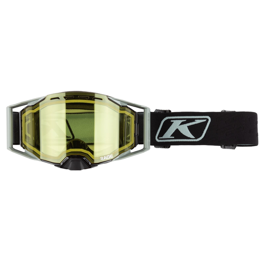 Klim Rage Goggle Fragment Black With Light Yellow Tint Lens