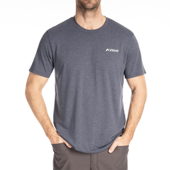 [Color:::Navy Frost - Monument] Klim Saddle Mountian Tri-Blend Tee
