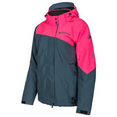 [Color:::Petrol - Knockout Pink] Klim Women's Allure Jacket