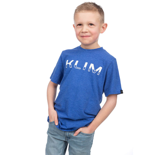  Klim Youth Petrol Tri-Blend Tee