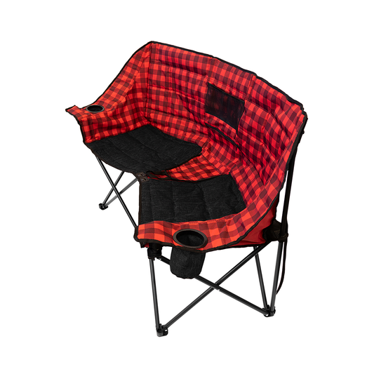 Kuma Kozy Bear Chair  - Red/Black - 872-KM-KBDC-RB Red - Black