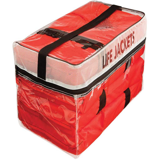 Onyx Type II Life Jackets 4 Pack with Stowage Bag lv4