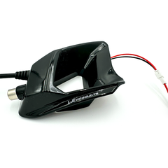 [Color:::Glossy Black] Blizzard Buster Helmet Safety Light for CKX Mission Helmet