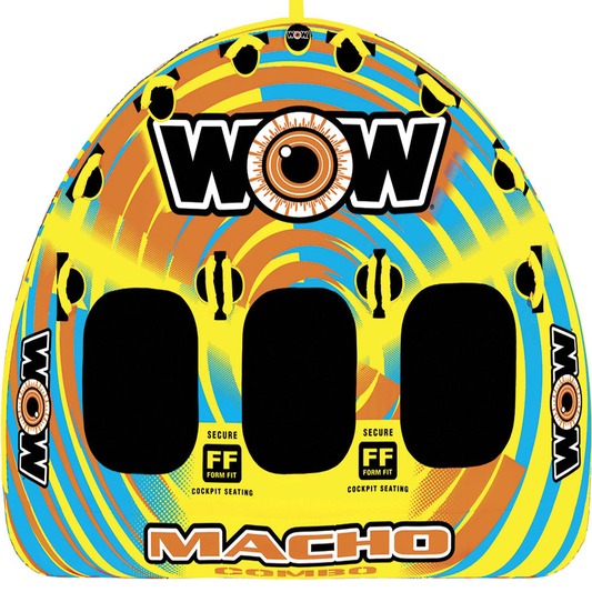 WOW Sports Macho Combo 3 Person Towable Tube macho