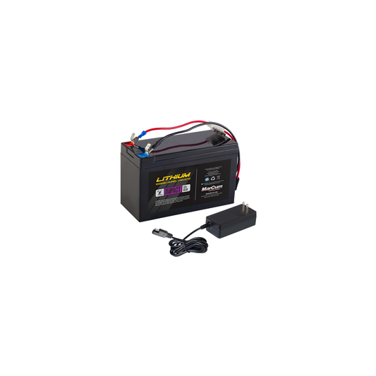 Marcum 12V 6AMP Impact Lithium LIFEPO4 Battery W/3AMP Charger