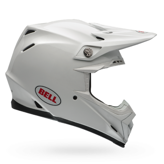 BELL MOTO-9 CARBON FLEX HELMET - WHITE