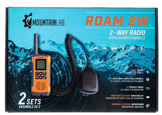 Mountain Lab Roam  2-Way Radio Set