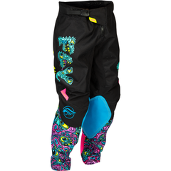 [Color:::Black / Multi] Fly Racing Youth Kinetic Mutant Pants