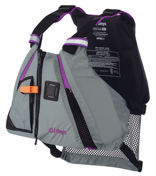 ONYX MOVEVENT DYNAMIC VEST - GREY/PURPLE